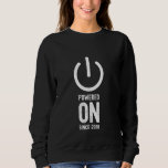Sweatshirt Alimenté depuis 2018 Funny 6th Birthday Mens Plais<br><div class="desc">Alimenté depuis 2018 Funny 6e Anniversaire Mens Plaisanterie Anniversaire</div>