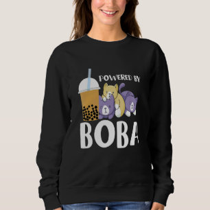 Sweatshirt Alimenté par Boba Bubble Tea