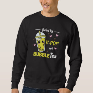 Sweatshirt Alimenté Par K Pop Et Bubble Tea Kawaii Boba Tea