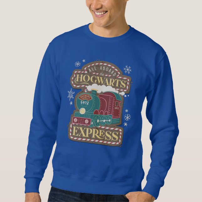 Sweatshirt All Aboard the HOGWARTS™ Express Christmas Cookie (Devant)