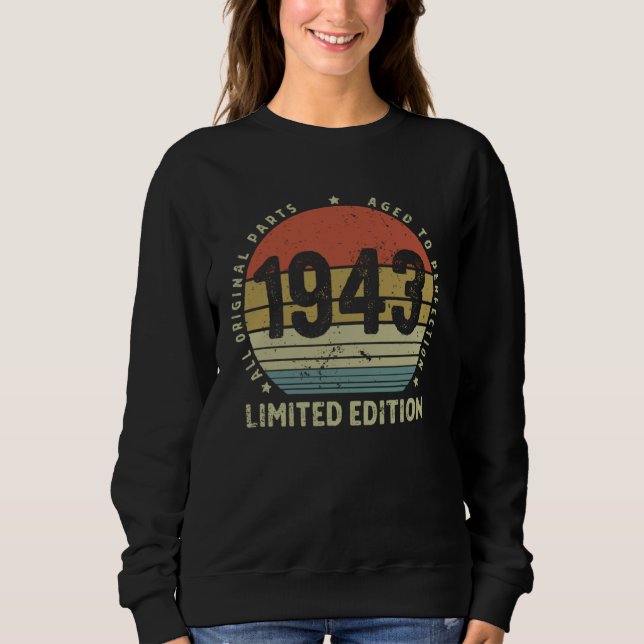 Sweatshirt All Original Parts Aged Perfection 1943 (Devant)