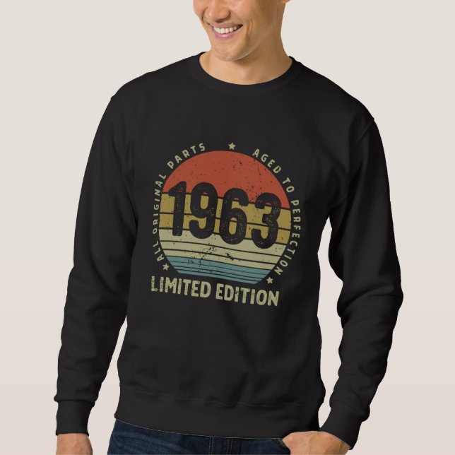 Sweatshirt All Original Parts Aged To Perfection 1963 (Devant)