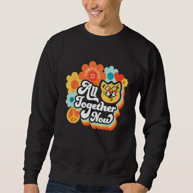 Sweatshirt All Together Now Summer Reading 2023 Library Books (Devant)