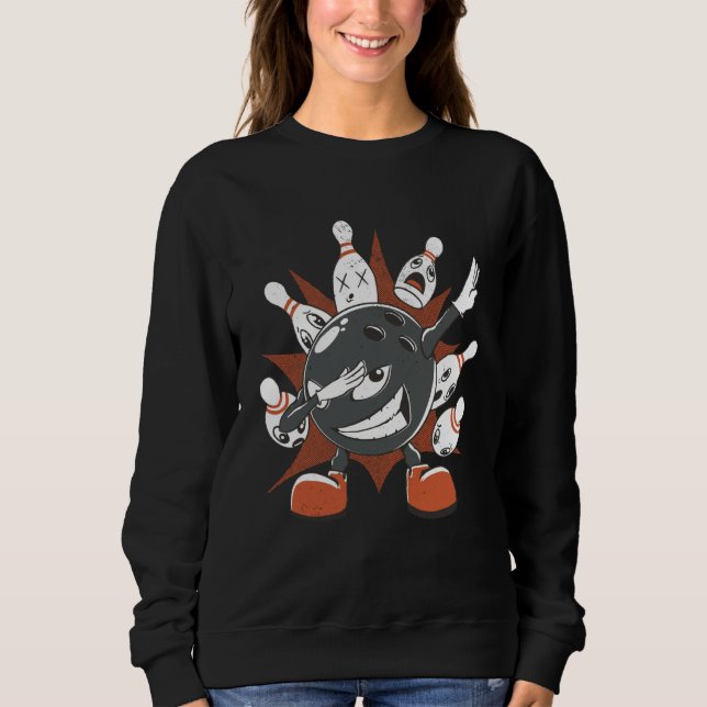 Sweatshirt Alle Neune Bowling Ball (Devant)
