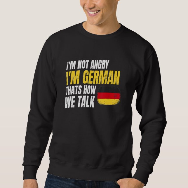 Sweatshirt Allemagne Citation De Fierté Pour Un Fier Ami Alle (Devant)