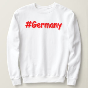 Sweatshirt "#Allemagne" Joli design. Acheter maintenant