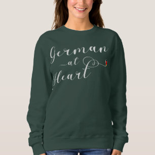 Sweatshirt Allemand Au Coeur, Allemagne