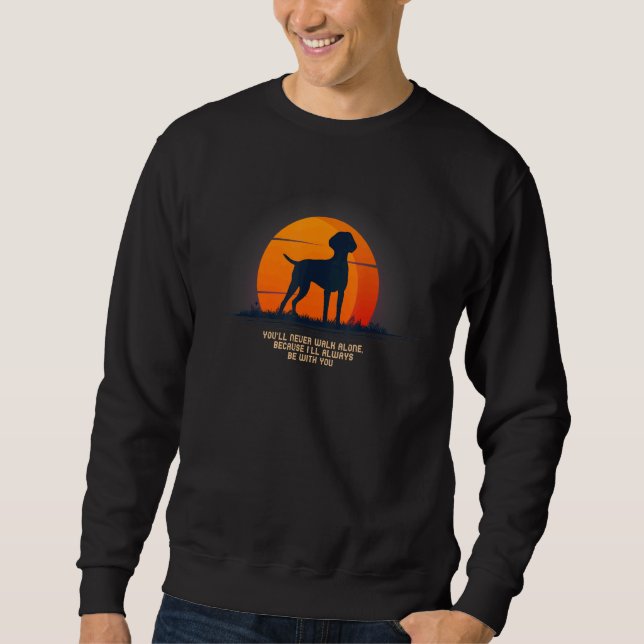 Sweatshirt Allemand Courte Cheveux Gif Hommes Femmes Enfants (Devant)