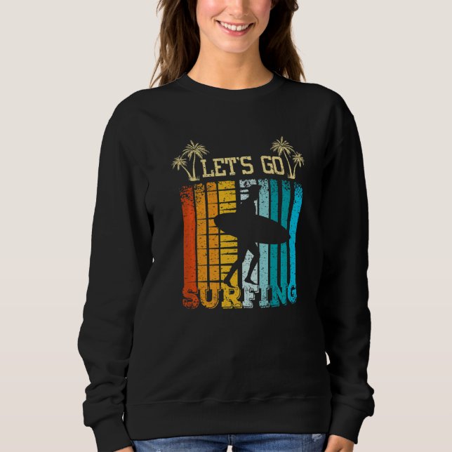 Sweatshirt Aller surfer (Devant)