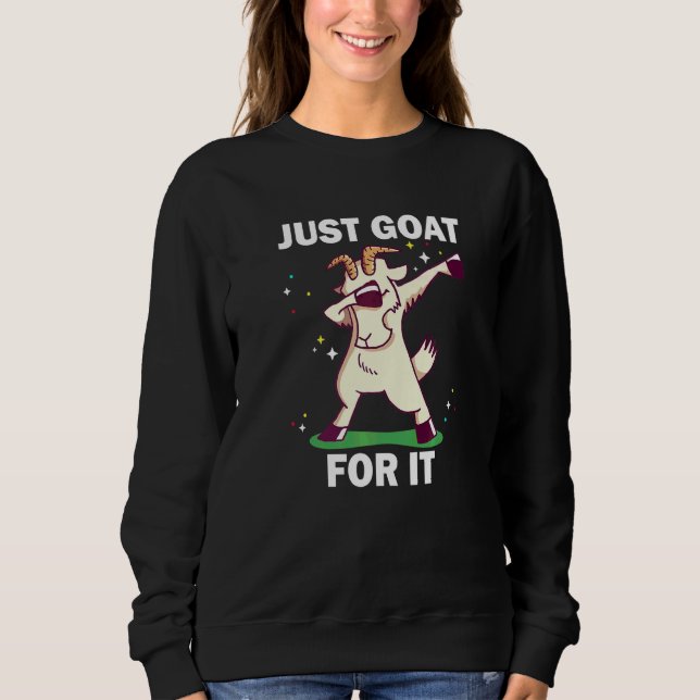 Sweatshirt Allez Chèvre Pour Ça  6 (Devant)