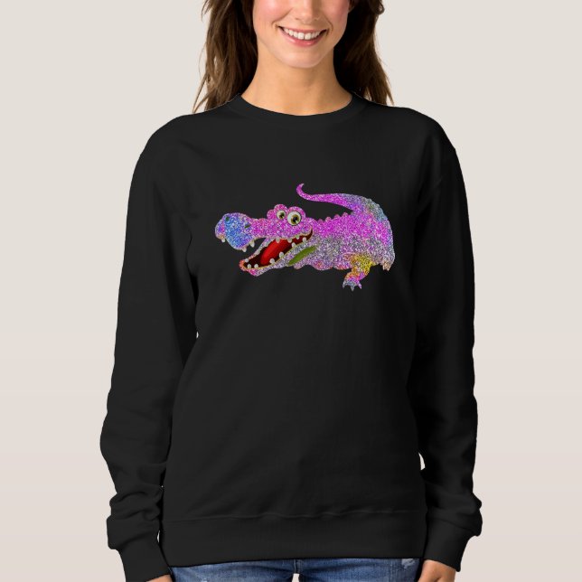 Sweatshirt Alligator de crocodile (Devant)