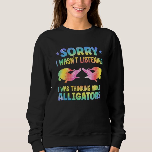 Sweatshirt Alligator Outfit for Crocodile Lovers Apparel Wome (Devant)