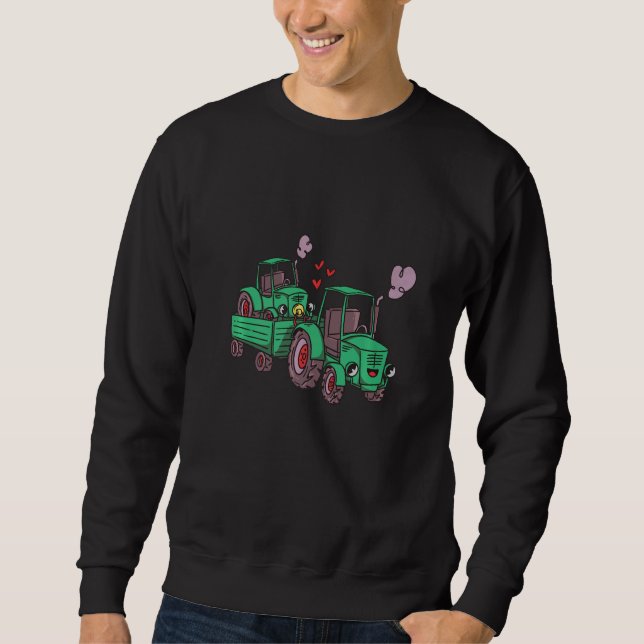 Sweatshirt Alligator ouvrier de construction (Devant)