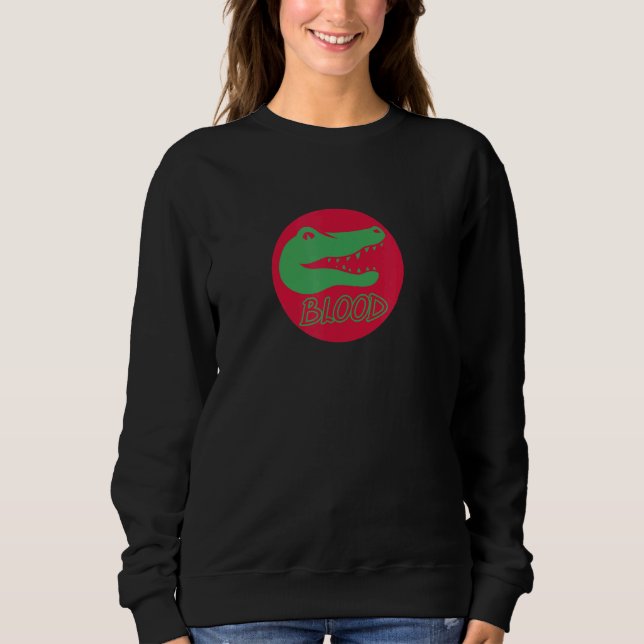 Sweatshirt Alligator Vêtements de sang (Devant)