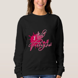 Sweatshirt Allons Jouer au volley-ball Design Beach Volleyb