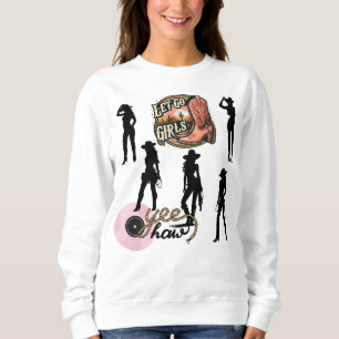 Sweatshirt Allons-y les filles
