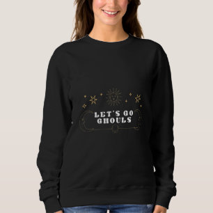 Sweatshirt Allons-y les goules Mariage de la mariée chatte En