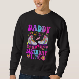 Sweatshirt Allons-y Papa de la fille d'anniversaire Roller Sk