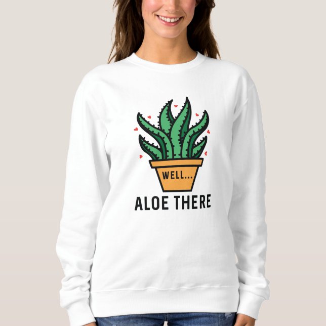 Sweatshirt Aloe là (Devant)