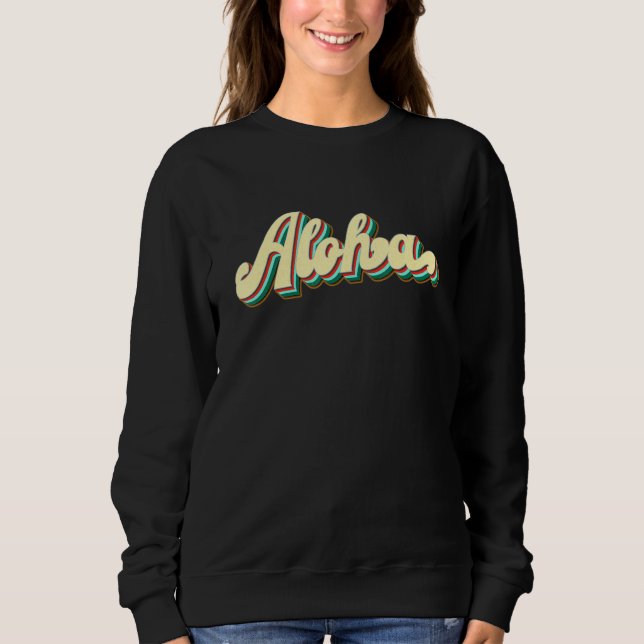 Sweatshirt Aloha (Devant)