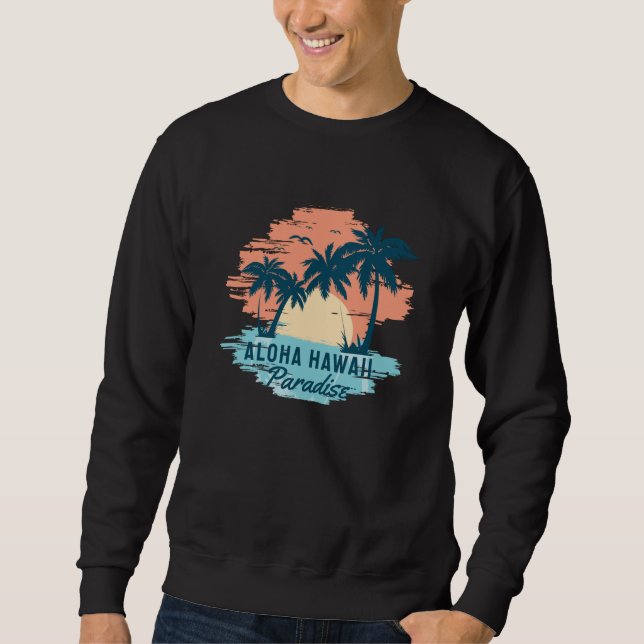 Sweatshirt Aloha Hawaï (Devant)