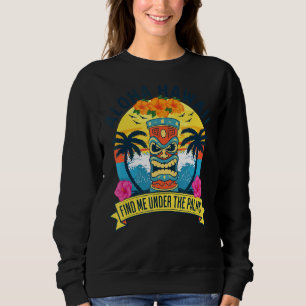 Sweatshirt Aloha Hawaii De L'Île Sentent L'Aloha Flowe