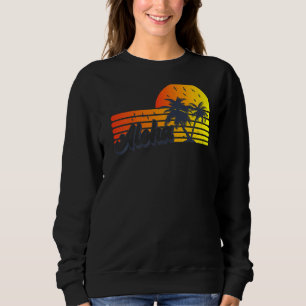 Sweatshirt Aloha Hawaii Hawaii île Hawaii Palm Trees Plage Va