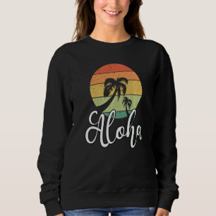 Sweatshirt Aloha Hawaii Hawaii Plage de vacances Hawaiian Pal