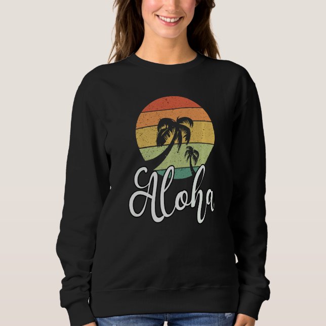 Sweatshirt Aloha Hawaii Hawaii Plage de vacances Hawaiian Pal (Devant)