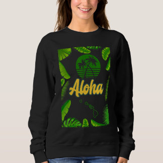 SWEATSHIRT ALOHA HAWAII  MEN WOMEN KIDS