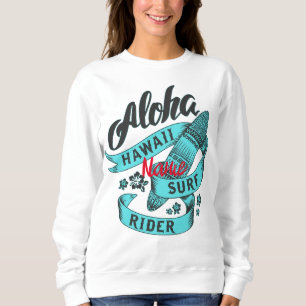 Sweatshirt Aloha Hawaii Surf Rider Thunder_Cove