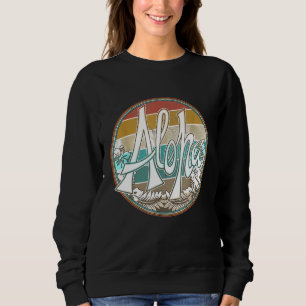 Sweatshirt Aloha Surf Hawaii Surf board Vintage Retro