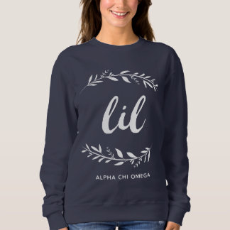 Sweatshirt Alpha guirlande d'Omega | Lil de Chi