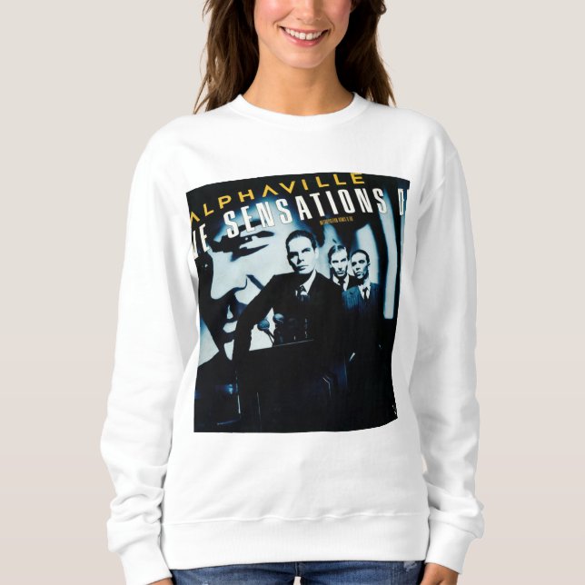 Sweatshirt Alphaville - Sensations album 2022 (Devant)