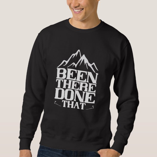 Sweatshirt Alpinisme - On Y A Fait Ça (Devant)
