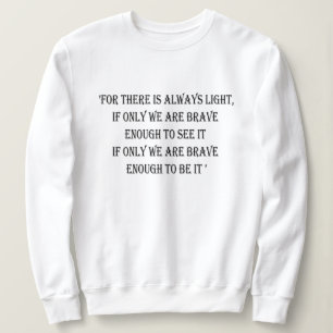 Sweatshirt Amanda Gorman "La Colline que nous montons" Illust