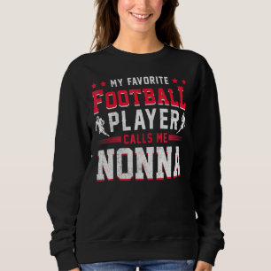 Sweatshirt Amateur de sport joueur de football américain Nonn