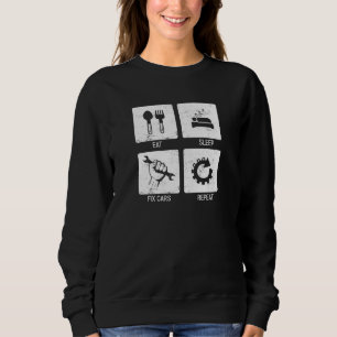 Sweatshirt Amateur de voiture tuner Réparation Outils de méca
