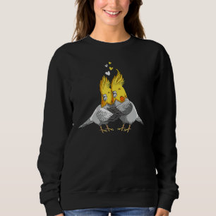 Sweatshirt Amateurs d'oiseaux de Cockatiel Femmes Filles