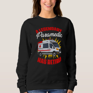 Sweatshirt Amb du technicien Médicale d'urgence à la retraite