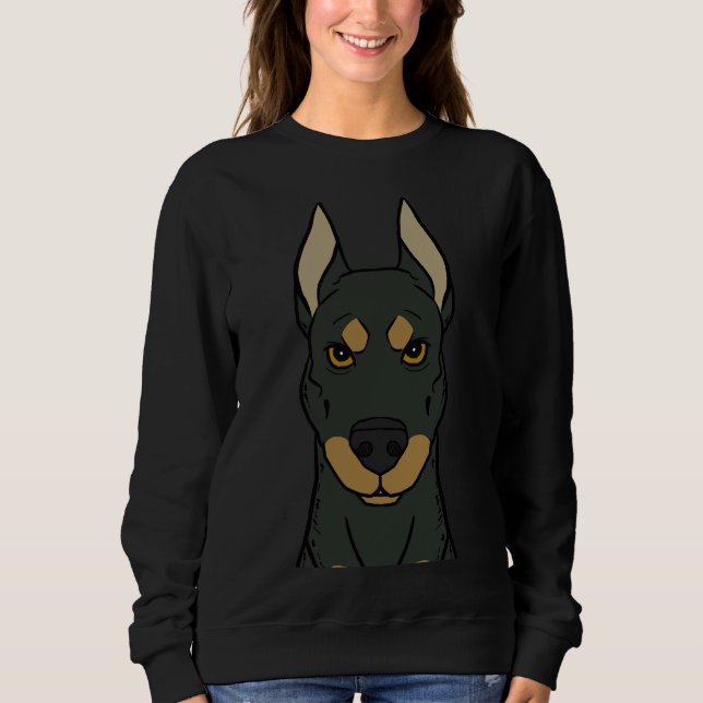 Sweatshirt Ambar Eyes Doberman (Devant)