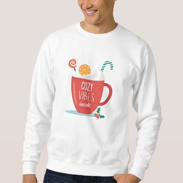 Sweatshirt Ambiance Cosy à l'Intérieur (Devant)
