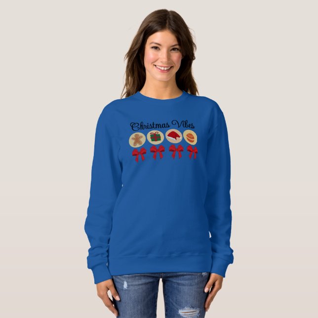 Sweatshirt Ambiance de Noël (Devant entier)