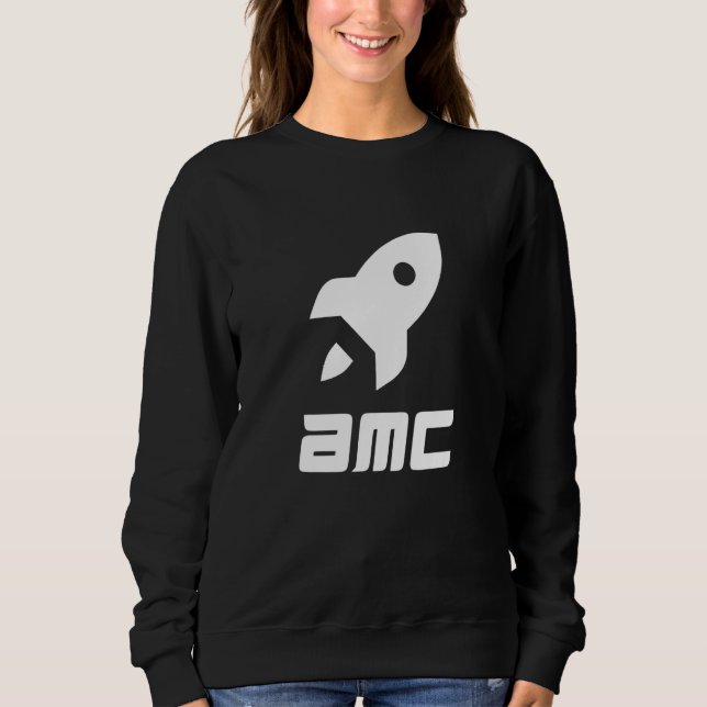 Sweatshirt Amc À La Lune Courte Squeeze Ape Chemise 1 (Devant)