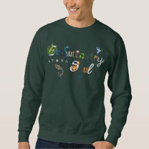 Sweatshirt Âme évolutionnaire : Cou de l'équipage