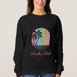 Sweatshirt Amelia Island Florida Vacances Family Beach Group