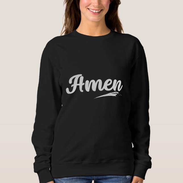 Sweatshirt Amen (Devant)