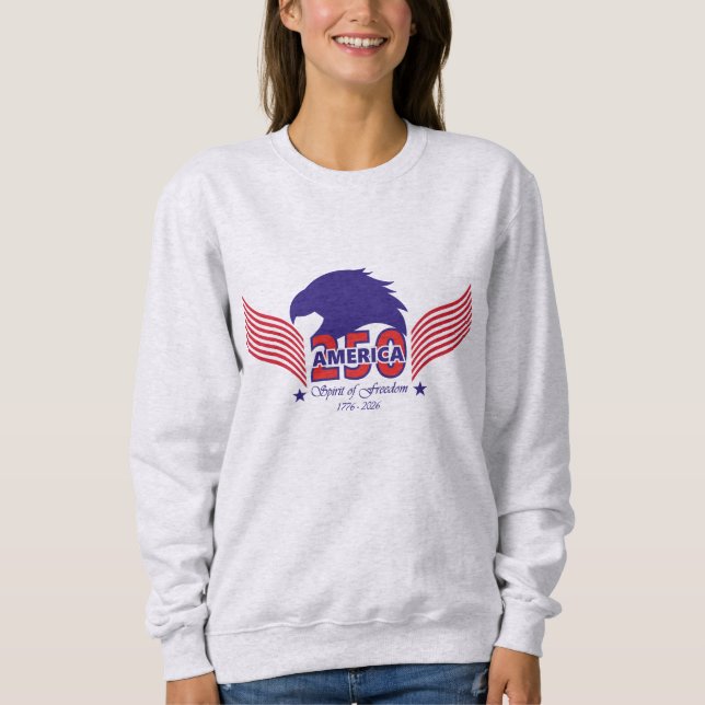 Sweatshirt America 250e-Esprit de liberté-Texte arrière modif (Devant)