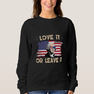 Sweatshirt America Love It Or Leave It 4