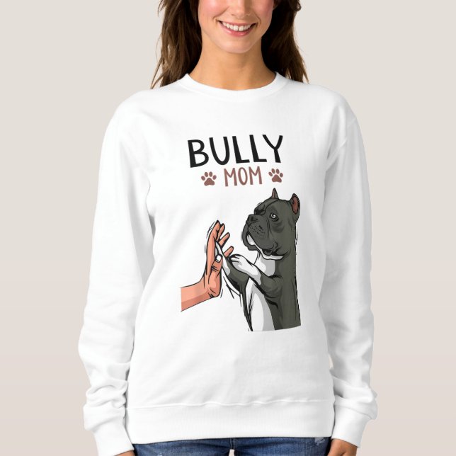 Sweatshirt American Bully Mom migre Chien (Devant)